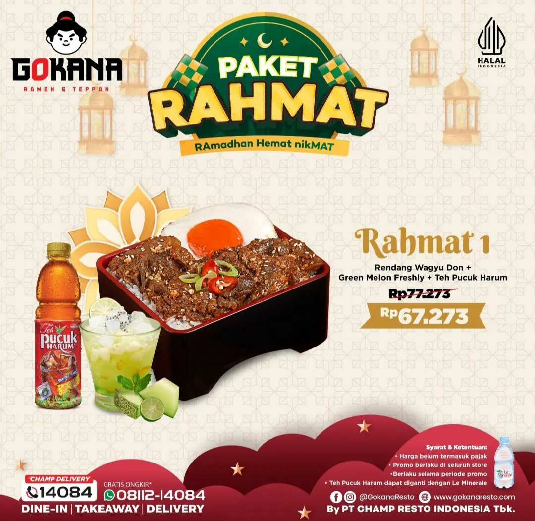 promo buka puasa Gokana