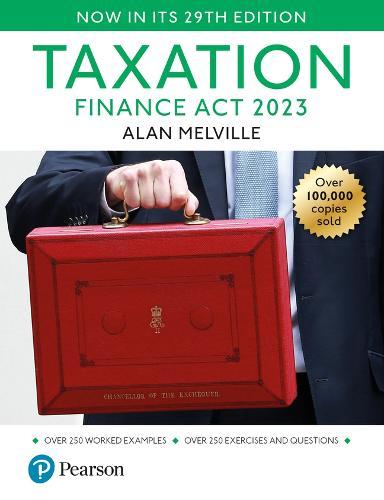 Taxation Finance Act 2023 by Alan Melville | Waterstones