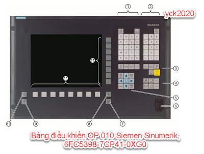 hướng dẫn vận hành Bộ điều khiển SINUMERIK được siemen xuất bản vào tháng 08/2018, có kí hiệu model 6FC5398-7CP41-0XG0 dành cho 840Dsl_828D_milling,  Blog Yêu Cơ Khí giới thiệu