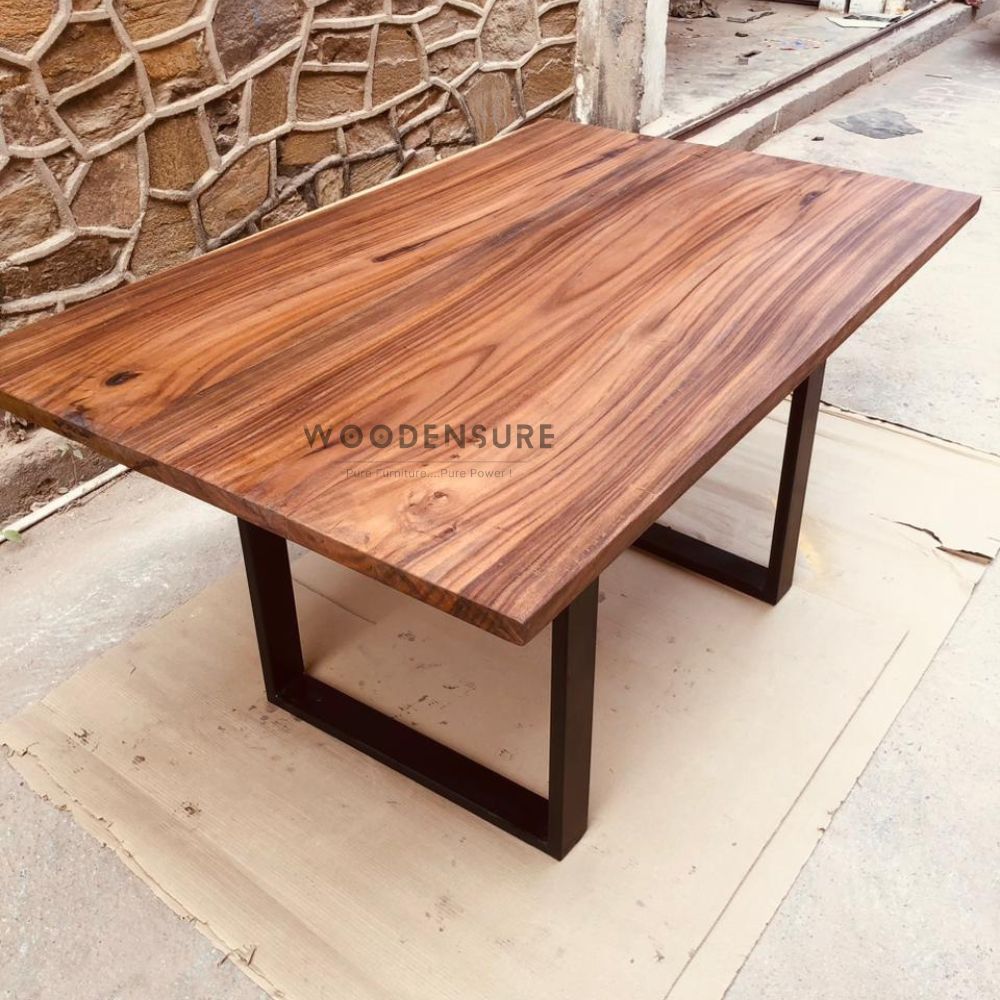 acacia solid wood dining table