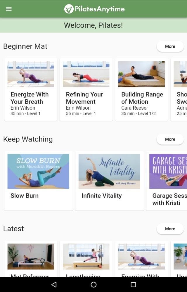 How do I watch Pilates Anytime using an Android device? – Pilates Anytime  Help Center