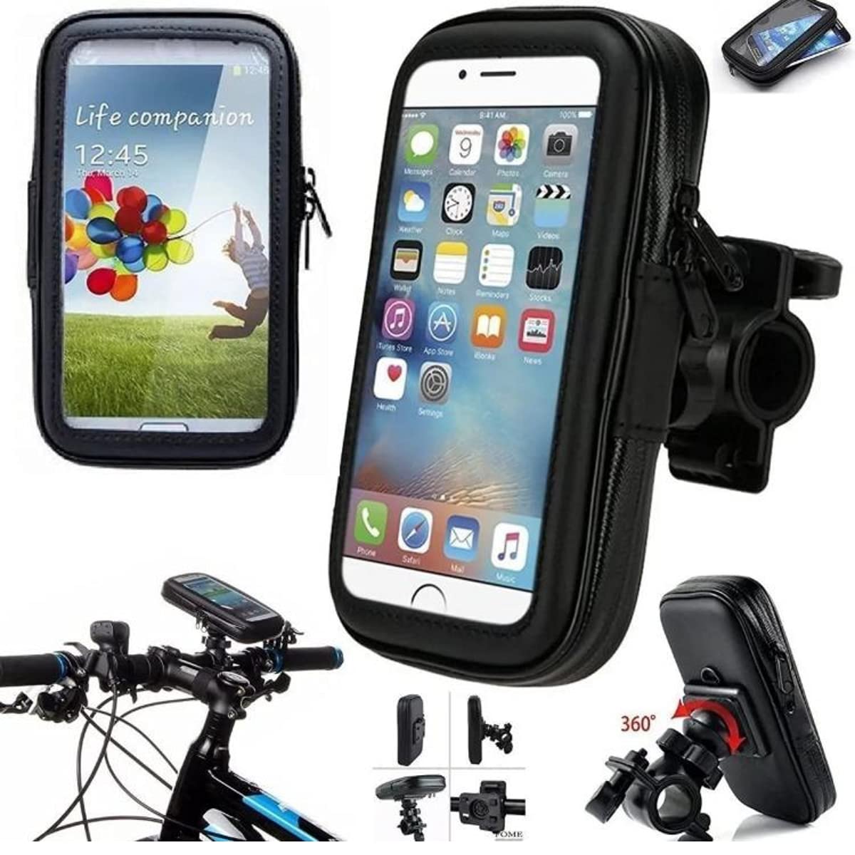 Suporte Para Celular, Flex, Para Bike E Moto, 6.5 Impermeável