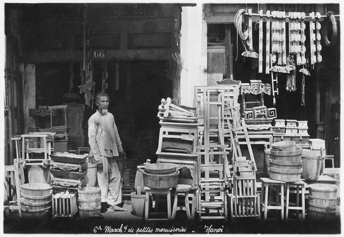 Các cửa hàng ở Hà Nội năm 1950 trông như thế nào?