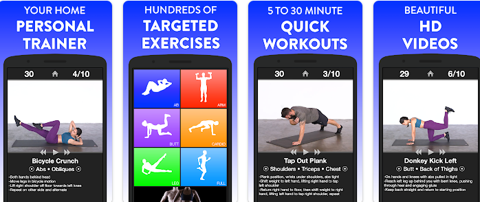 Daily Workouts fitness app