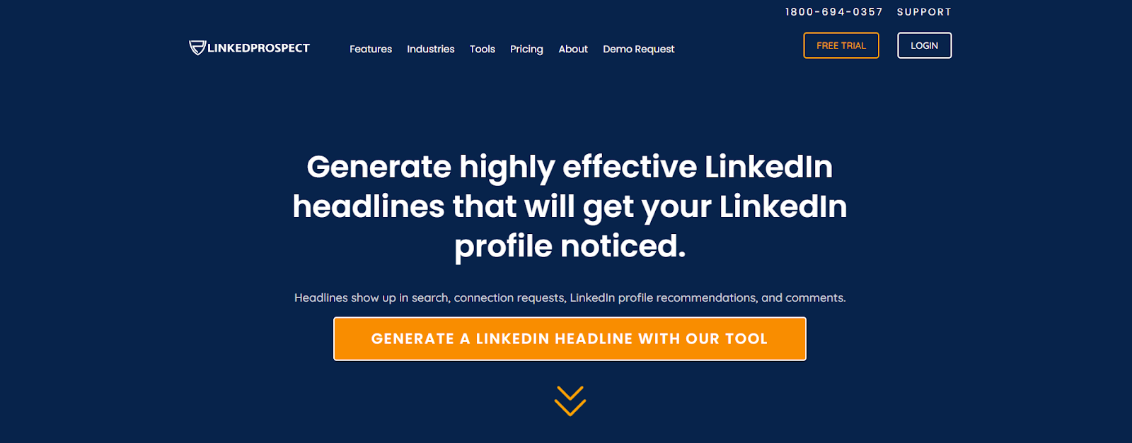 LinkedProspect LinkedIn Headline Generator