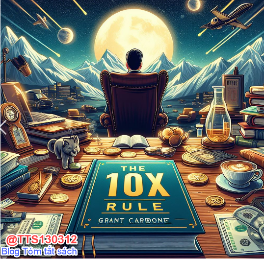 Tóm tắt sách 'The 10X Rule' - Hướng Dẫn Đạt Đến Sức Mạnh Tăng Gấp 10 Lần TTS130312