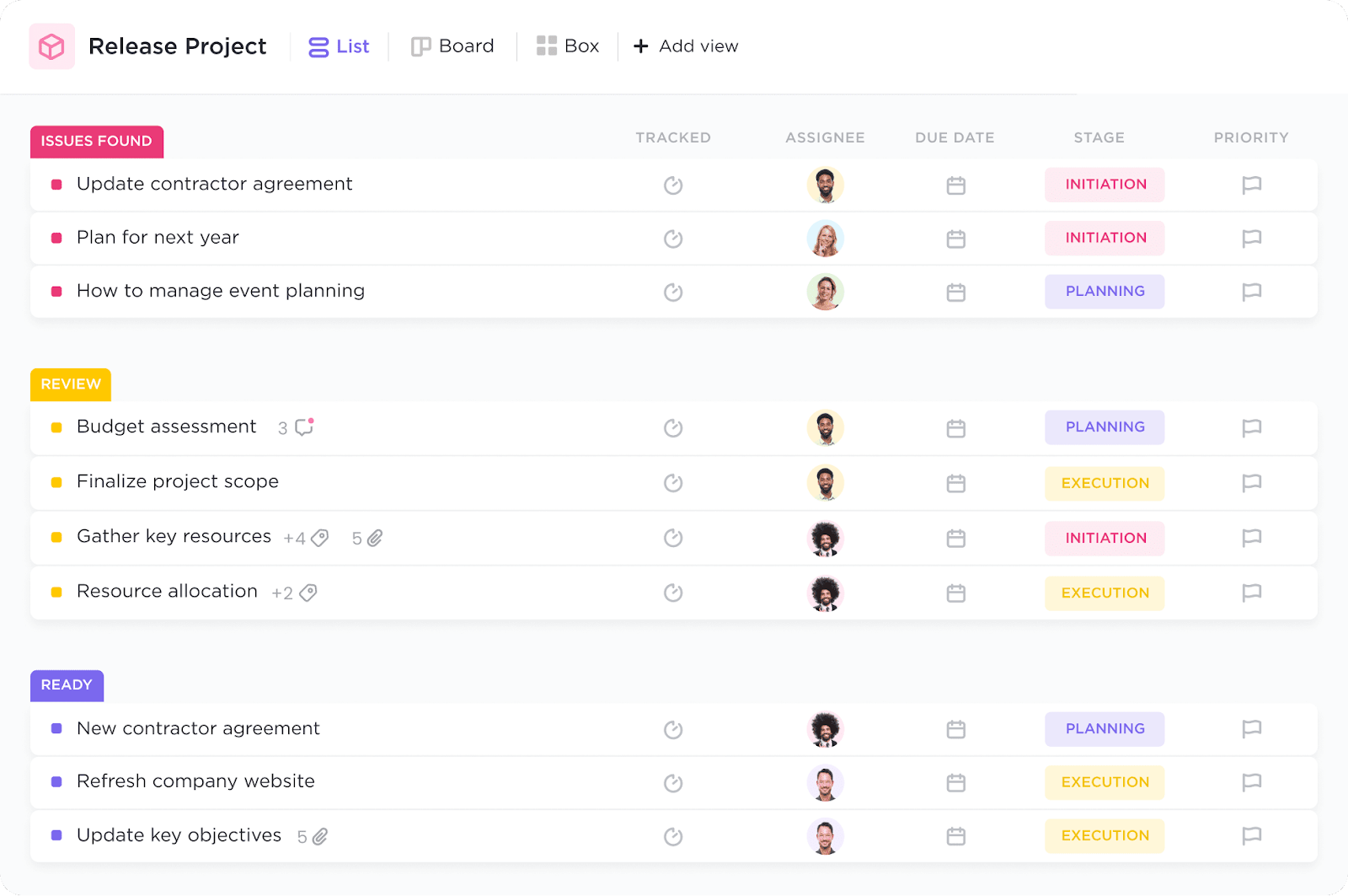 Task Management for ClickUp