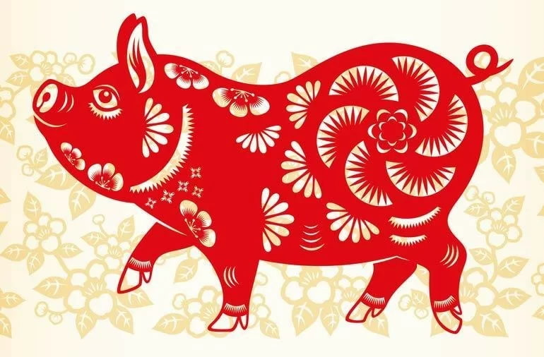 Lợn là loài vật đứng thứ 12 trên bảng xếp hạng 12 con giáp tại Việt Nam