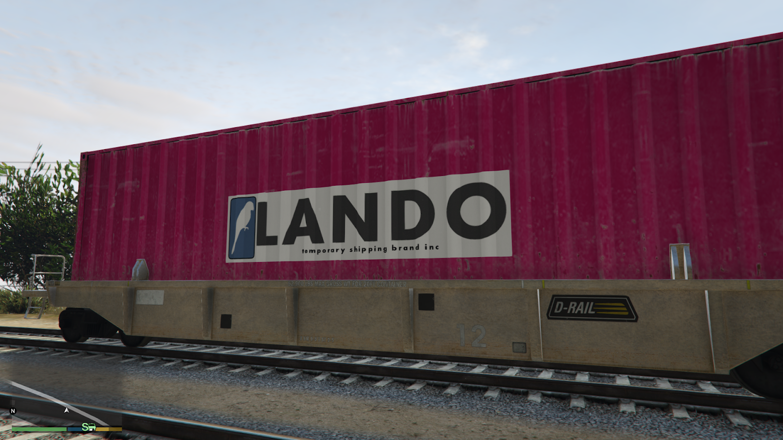 Freight Train(Container Car 2) in GTA V