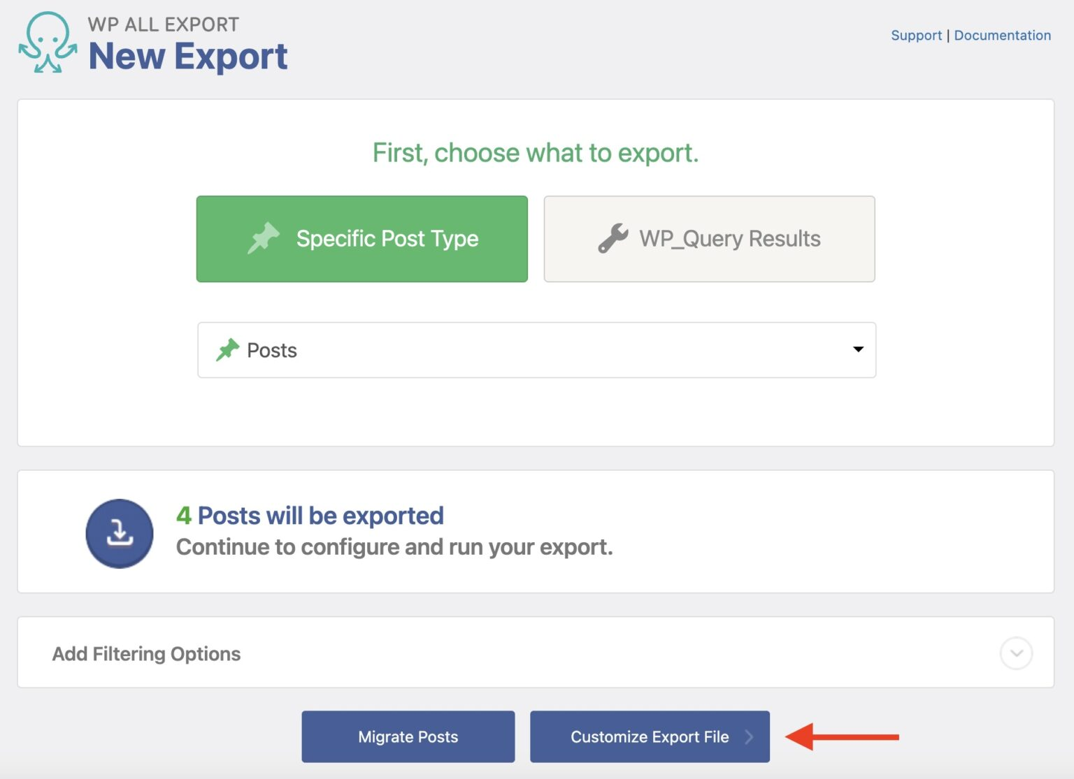 Exporting Data From JetEngine Custom Fields - New Export