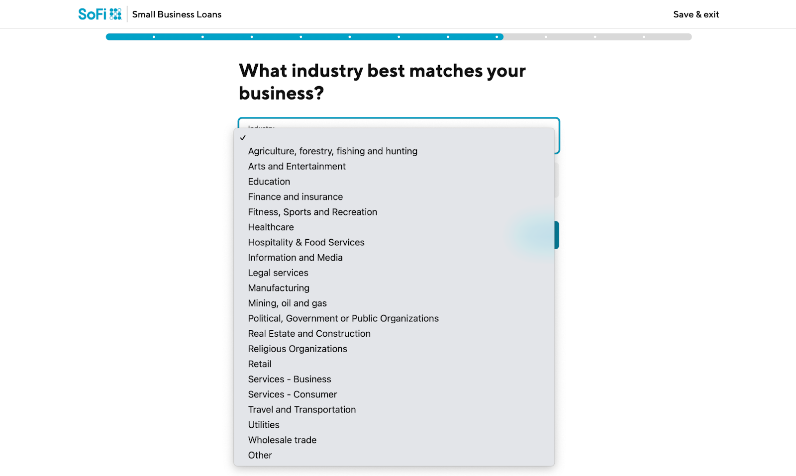 SoFi business account requirements