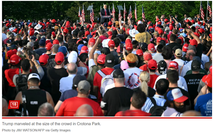 A group of people in red hats

Description automatically generated