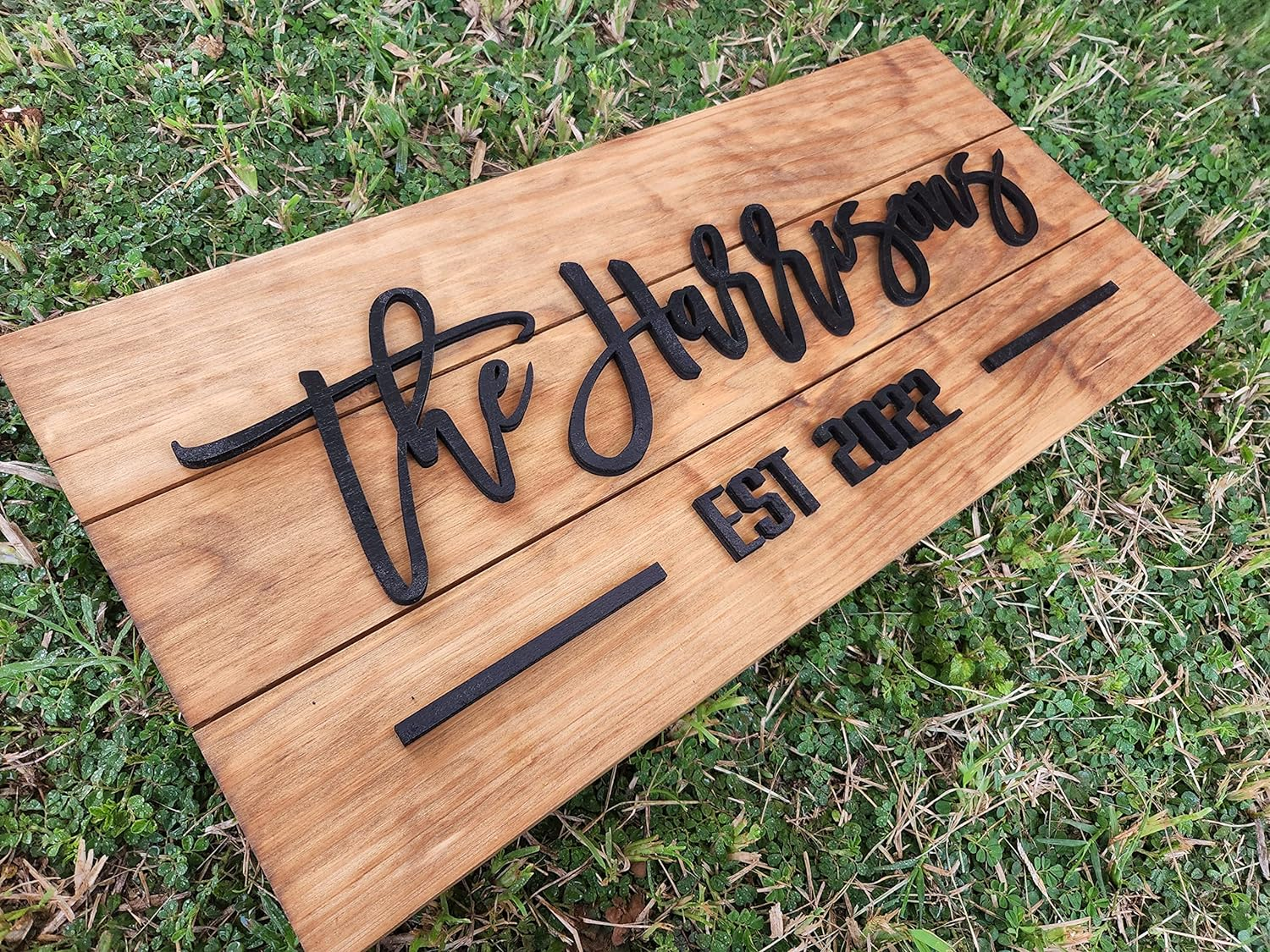 wood sign