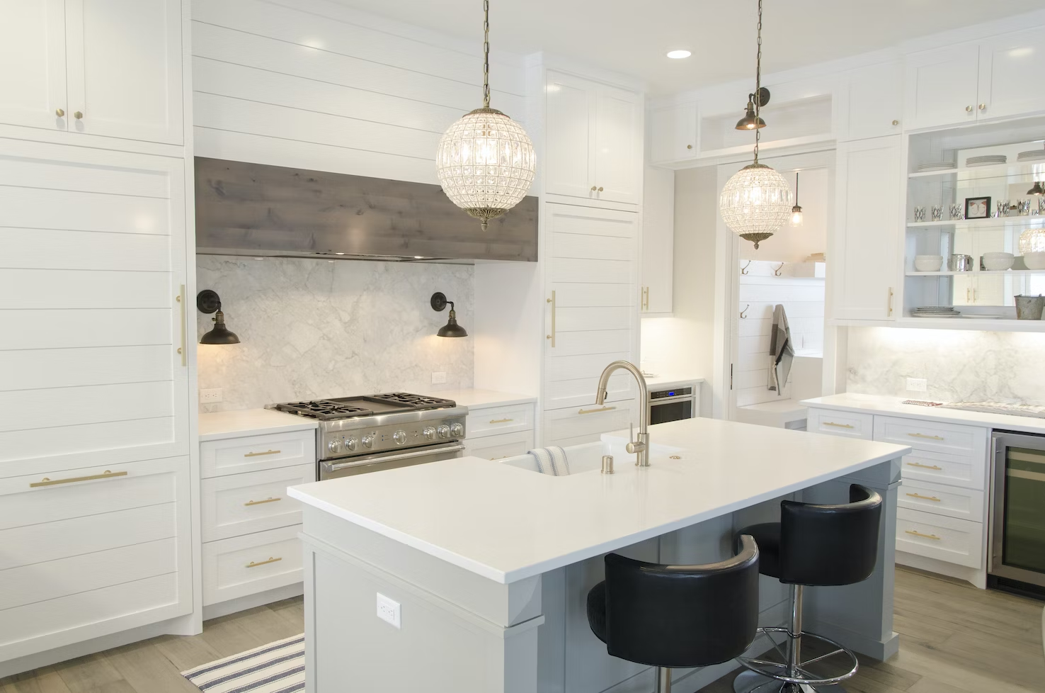 Multiple lights in kitchen