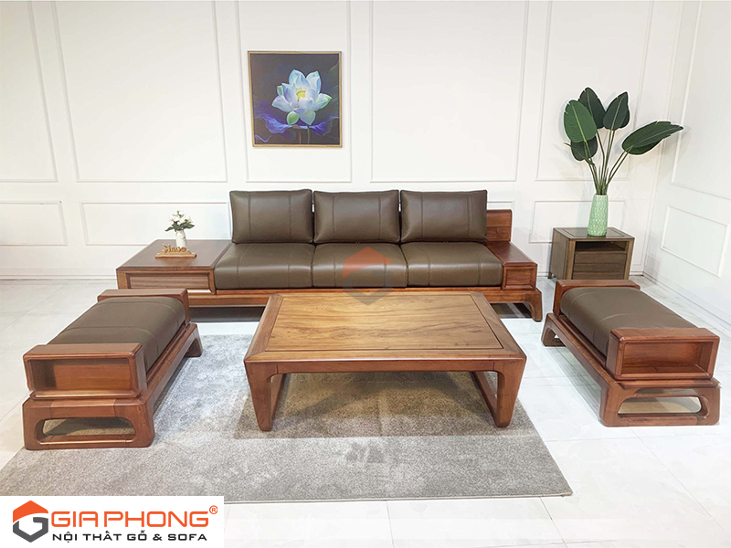 90+ Mẫu Sofa Gỗ, Bàn Ghế Sofa Gỗ Phòng Khách - Nội thất Gia Phong