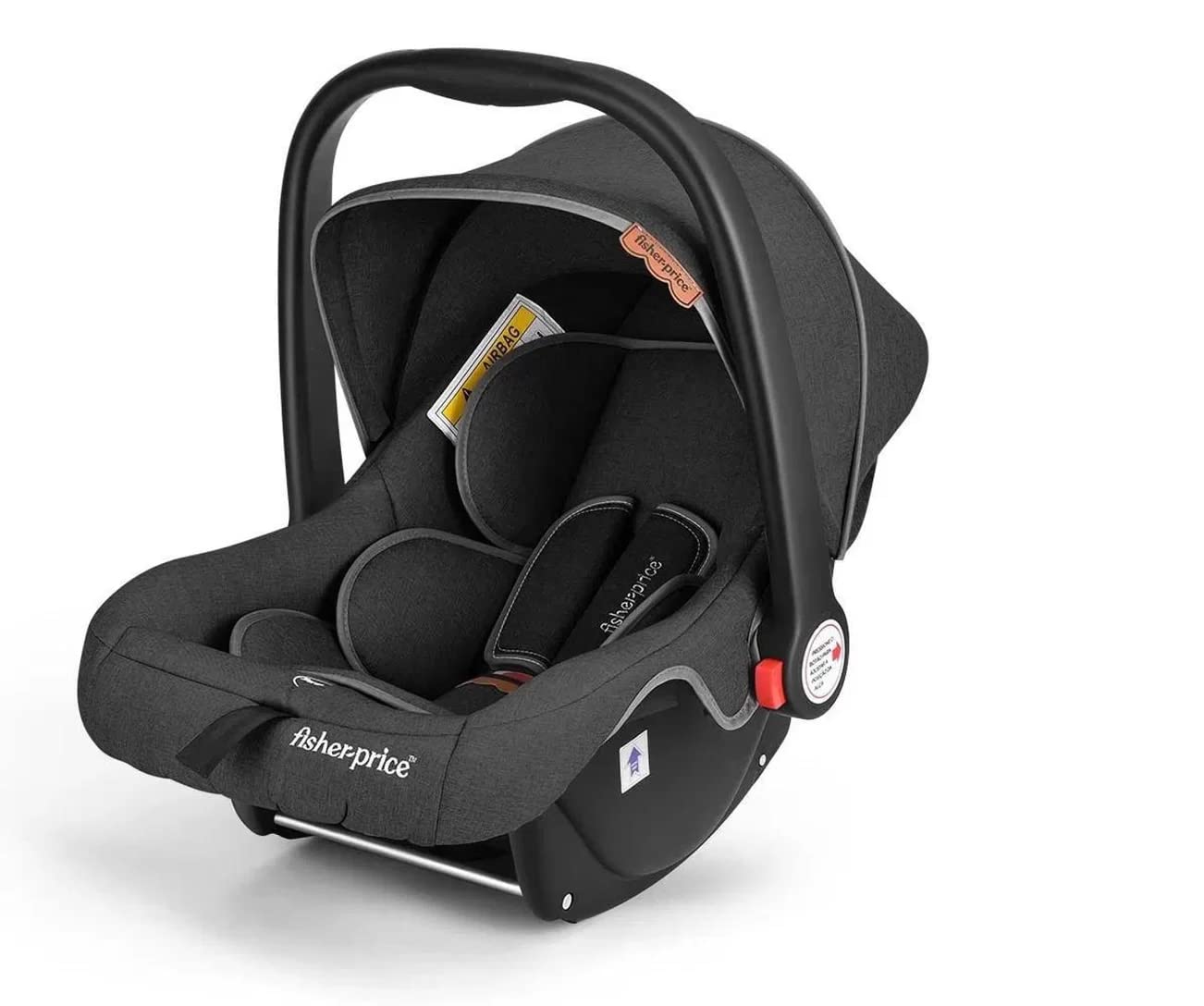 Cadeira para Auto Bebê Conforto Nano 0-13Kg Fisher Price Cinza - BB653