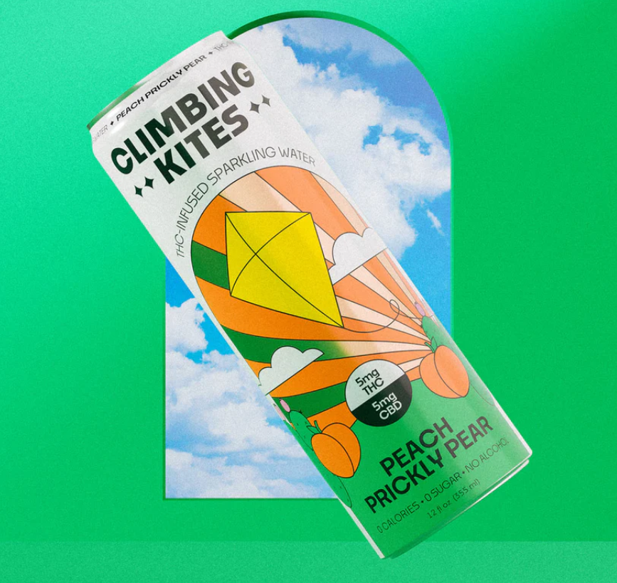 Climbing Kites Peach Prickly Pear
