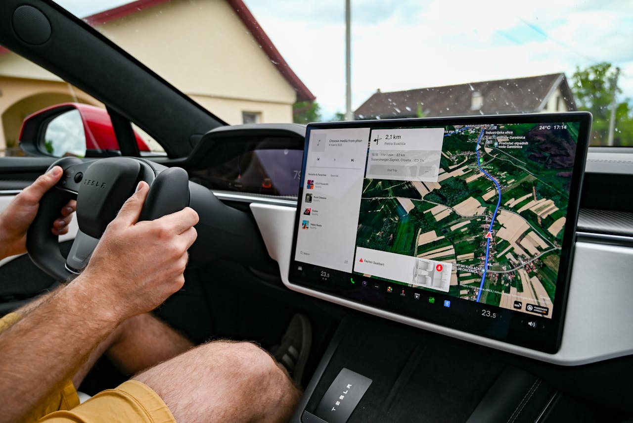 Driving using GPS
