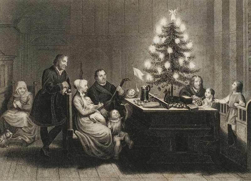 The Christmas tree is a cherished holiday symbol with roots in ancient winter solstice traditions, later adopted by Christians to represent eternal life through Jesus