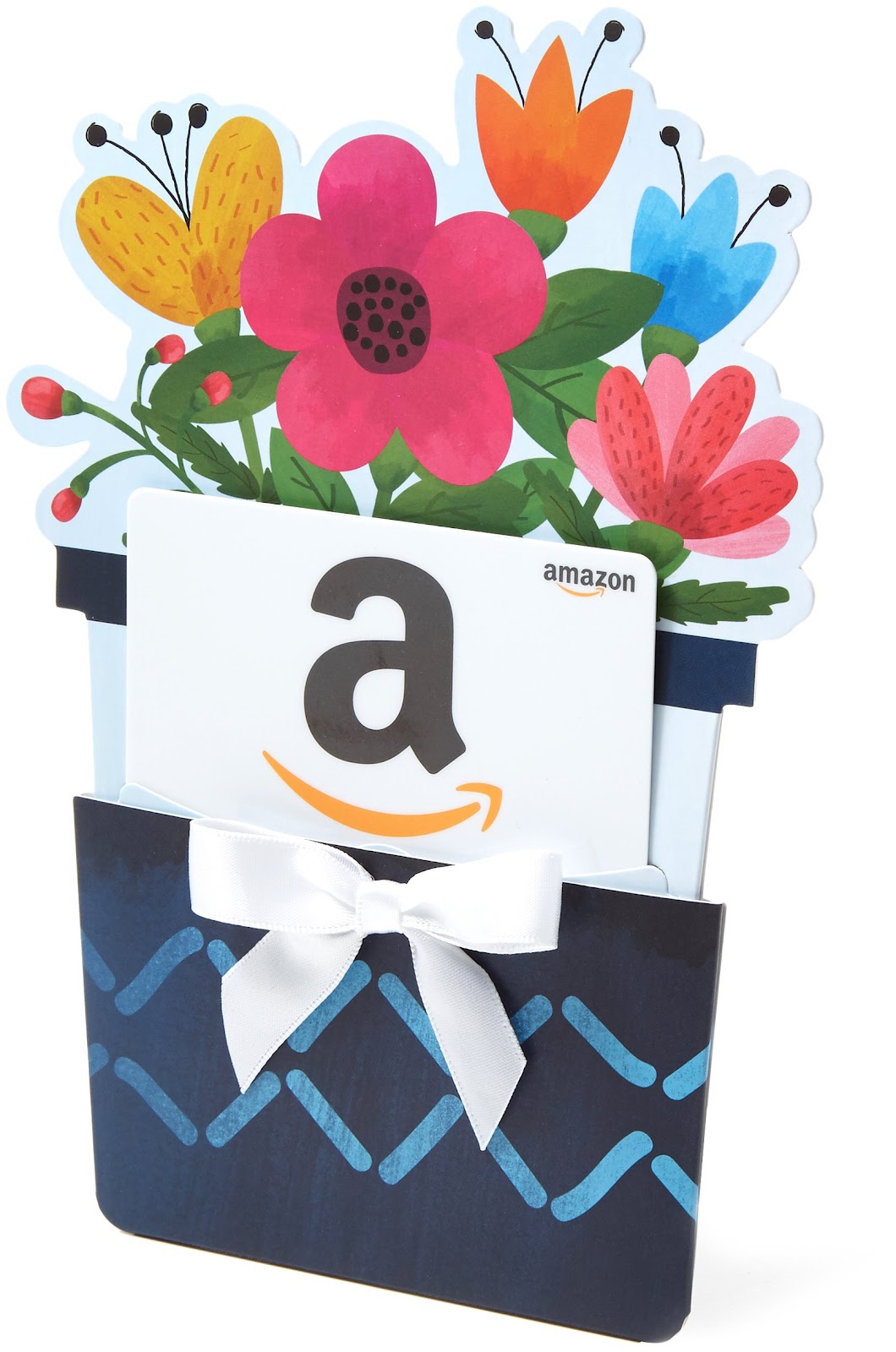 Amazon.com Gift Card in Flower Pot Reveal