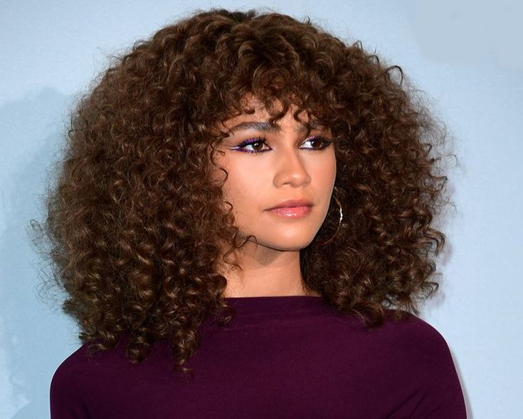 Picture showing Zendaya in her glorious 3B mane