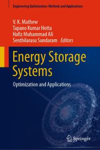 Energy Storage Systems : Optimization and Applications Cover Image