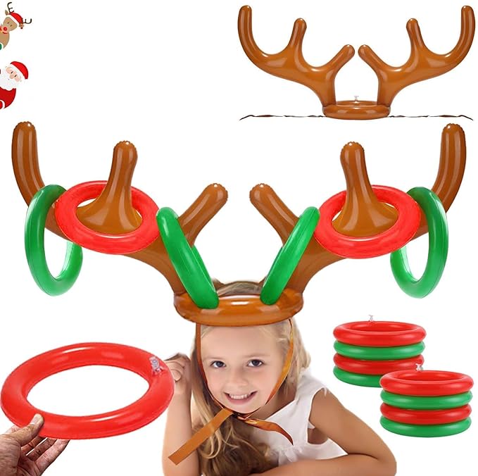 reindeer antler party toss