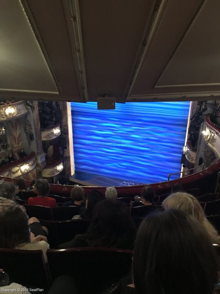 View from seat Grand Circle G3 at the Novello Theatre London for Mamma Mia!