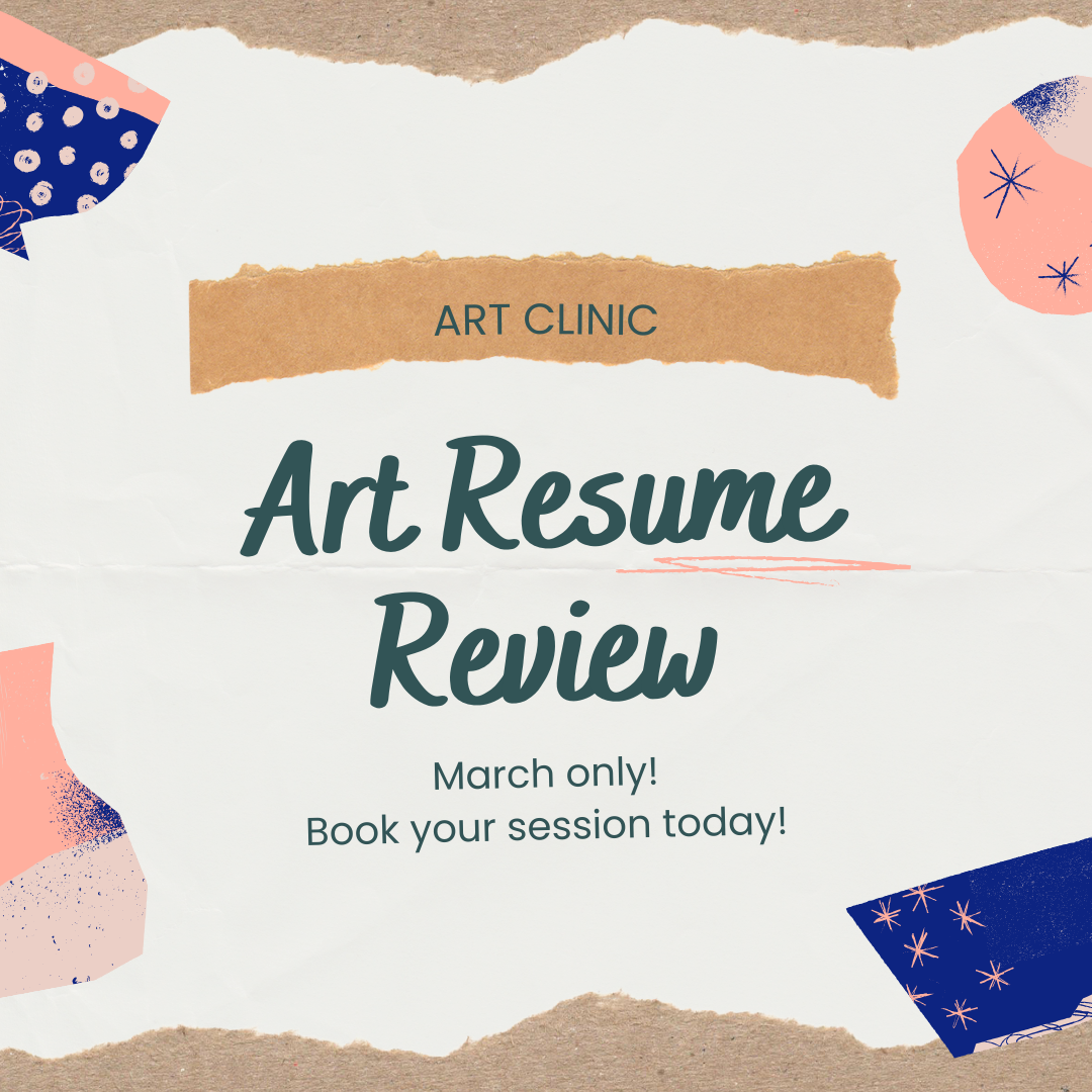 Art Clinic: Art Resume Review