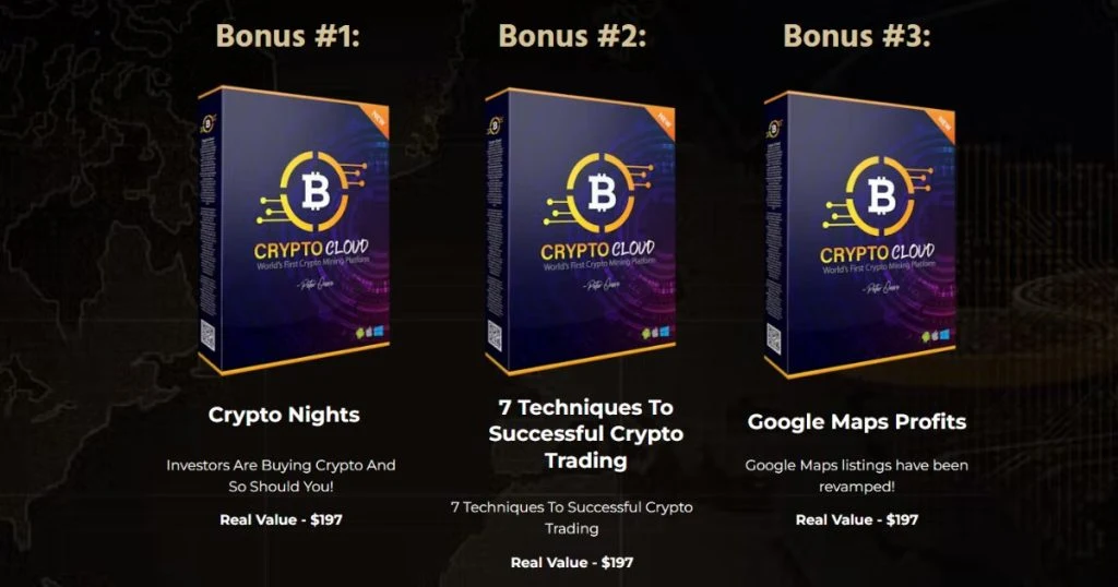 Crypto Cloud Bonuses