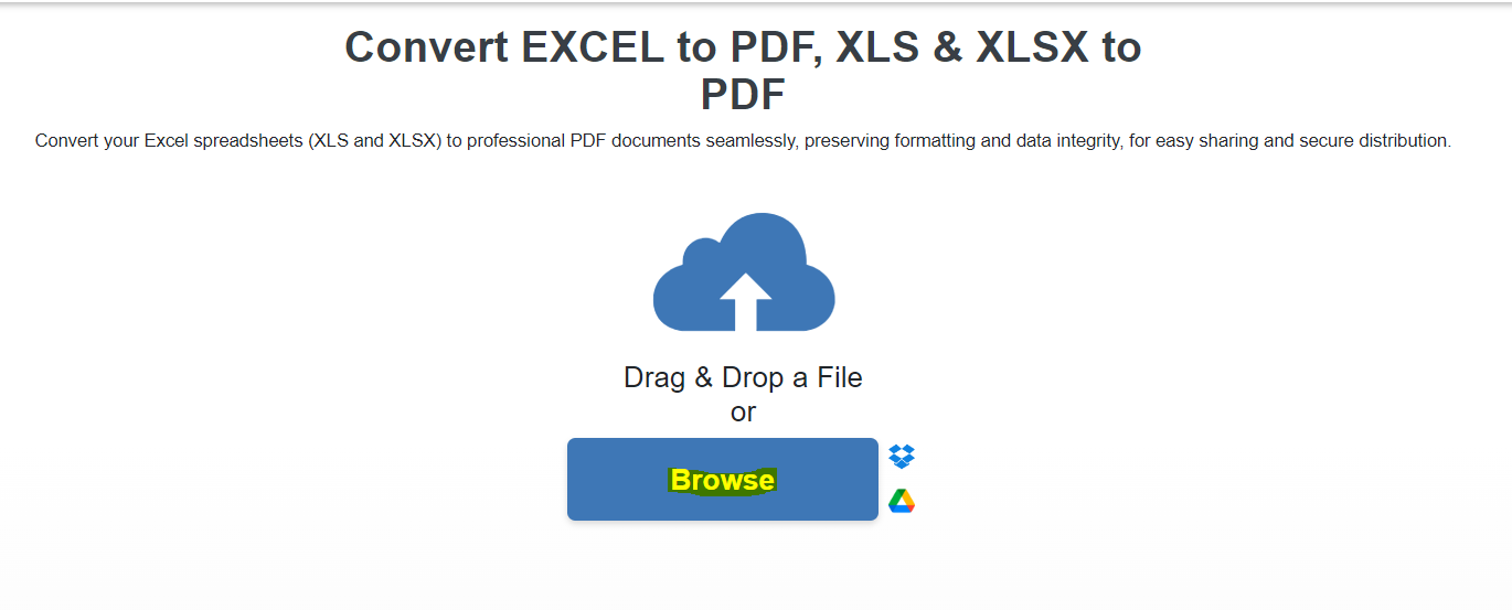 Excel To PDF