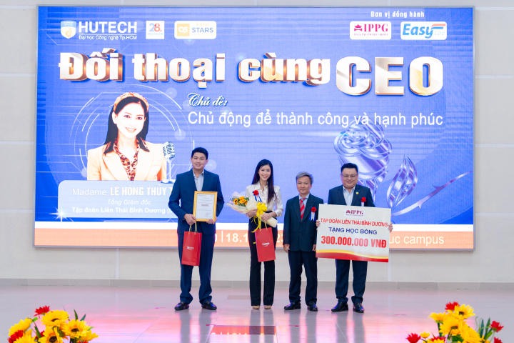 [Video] Sinh viên HUTECH được truyền cảm hứng xây dựng tương lai từ nữ CEO Lê Hồng Thủy Tiên 116