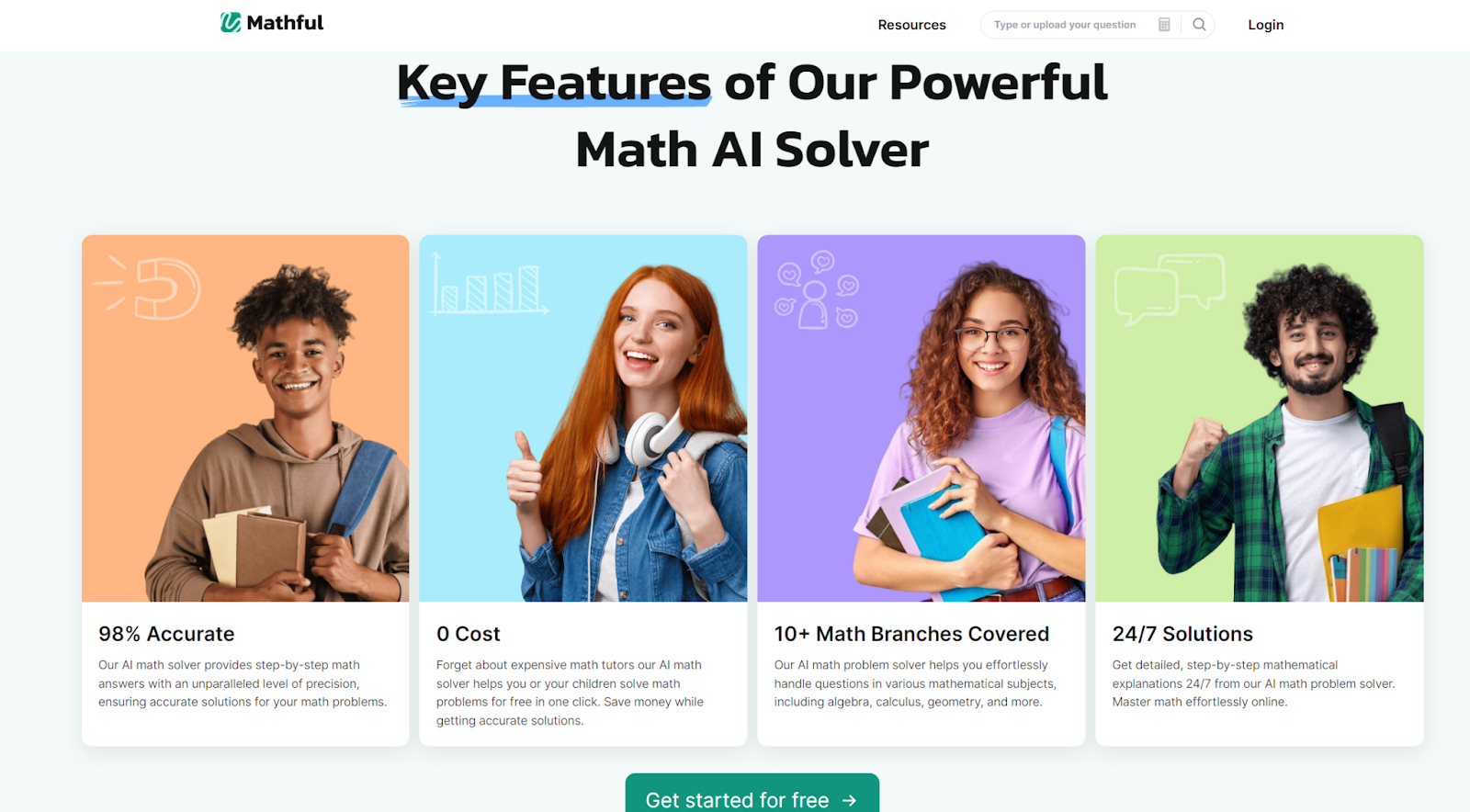 what is 4 steps for problem solving in math