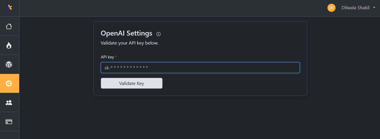 Easy OpenAI API Settings