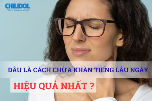 Mẹo chữa khàn tiếng lâu ngày