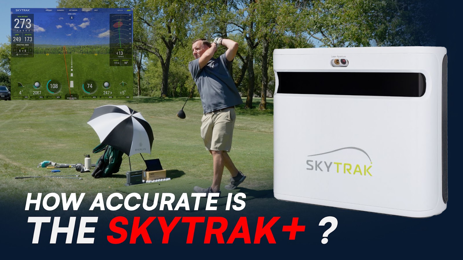 SkyTrak+ Accuracy Test Video Thumbnail