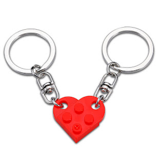 Best Valentine's Gifts Under 10 Dollars on Amazon. VANLOVEMAC Couples Matching Stuff - Keychains of Heartfelt Connection