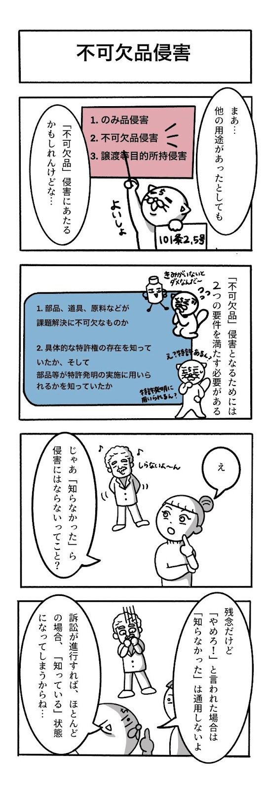 特許法の鬼門？「間接侵害」をマンガでわかりやすく解説！ | Toreru Media