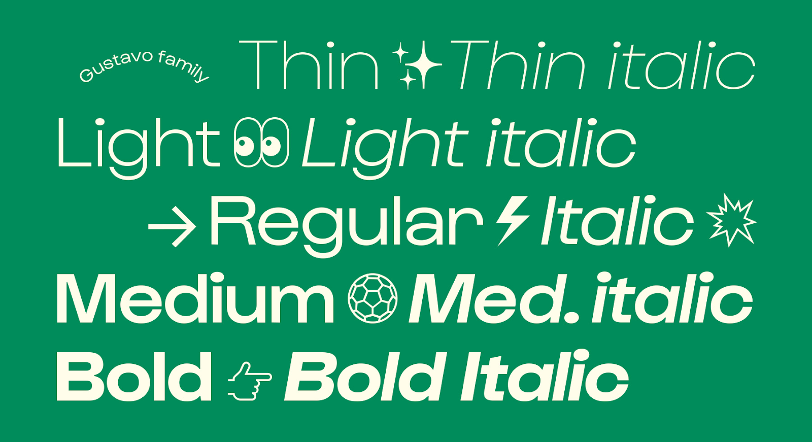 Tổng hợp 50 font chữ hiện đại và thời thượng cho Designer năm 2024 (Phần 1)