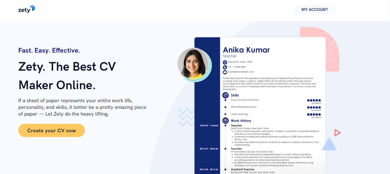 Best AI Resume Builder