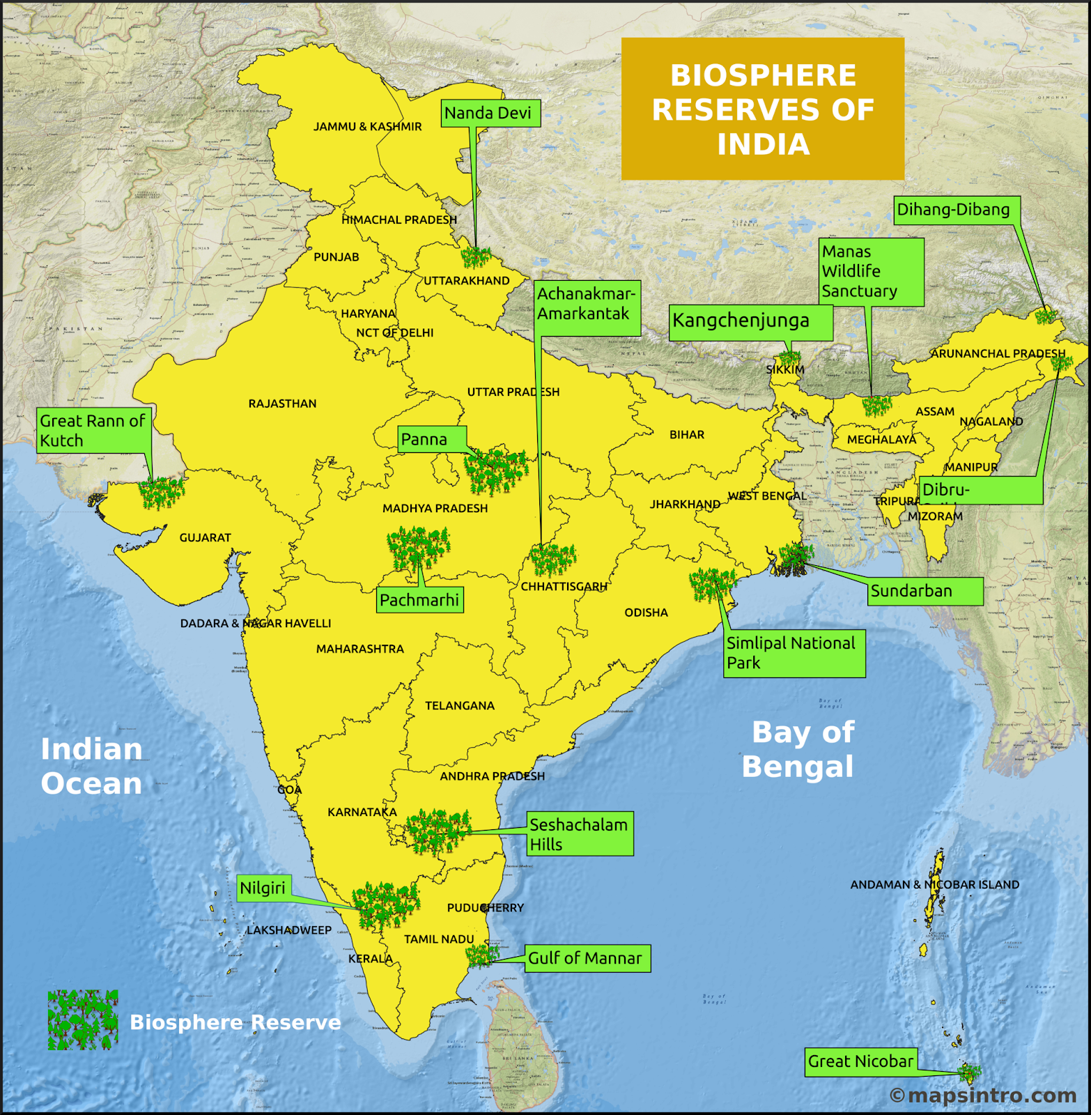 Biosphere Reserves in India