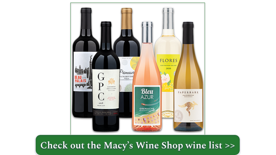 Macy's wine best sale cellar promo