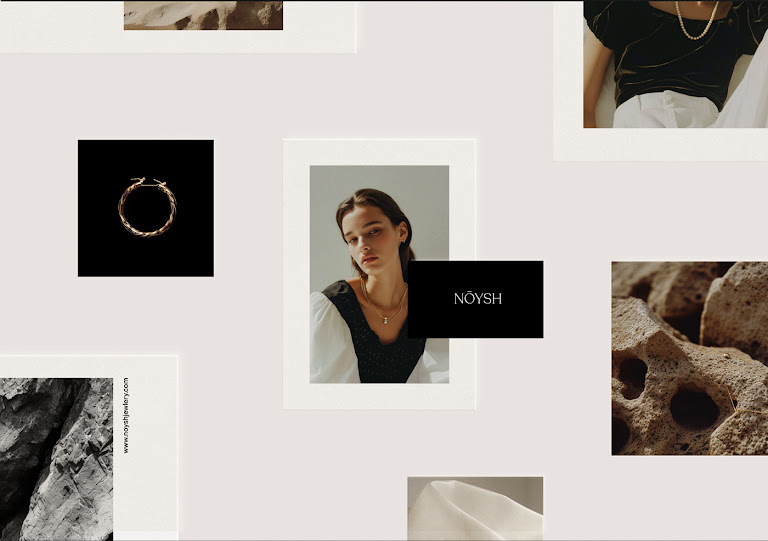 Web design jewlery Fashion  beauty editorial branding  texture typography   vintage brand identity design