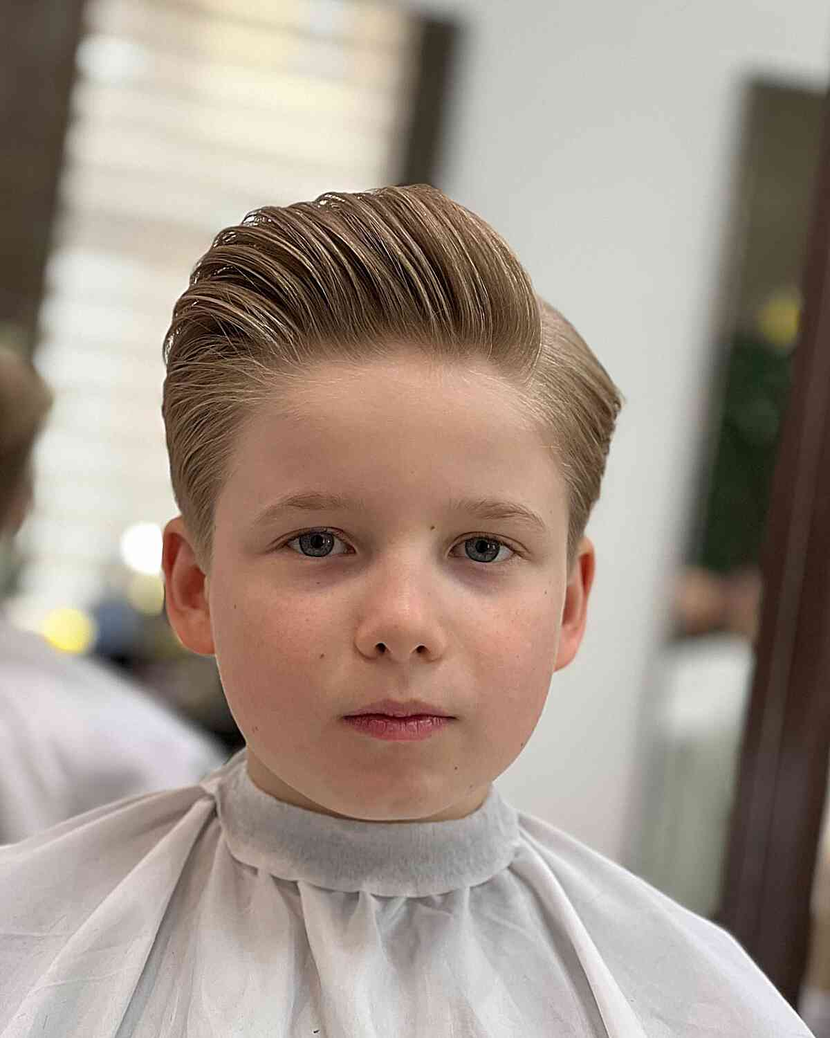 Boys haircut: Picture showing a boy rocking a nice haircut