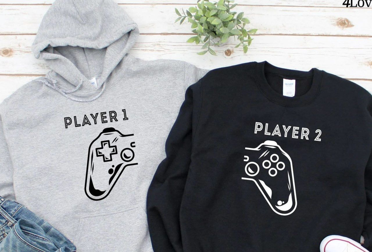 sudadera con capucha de pareja