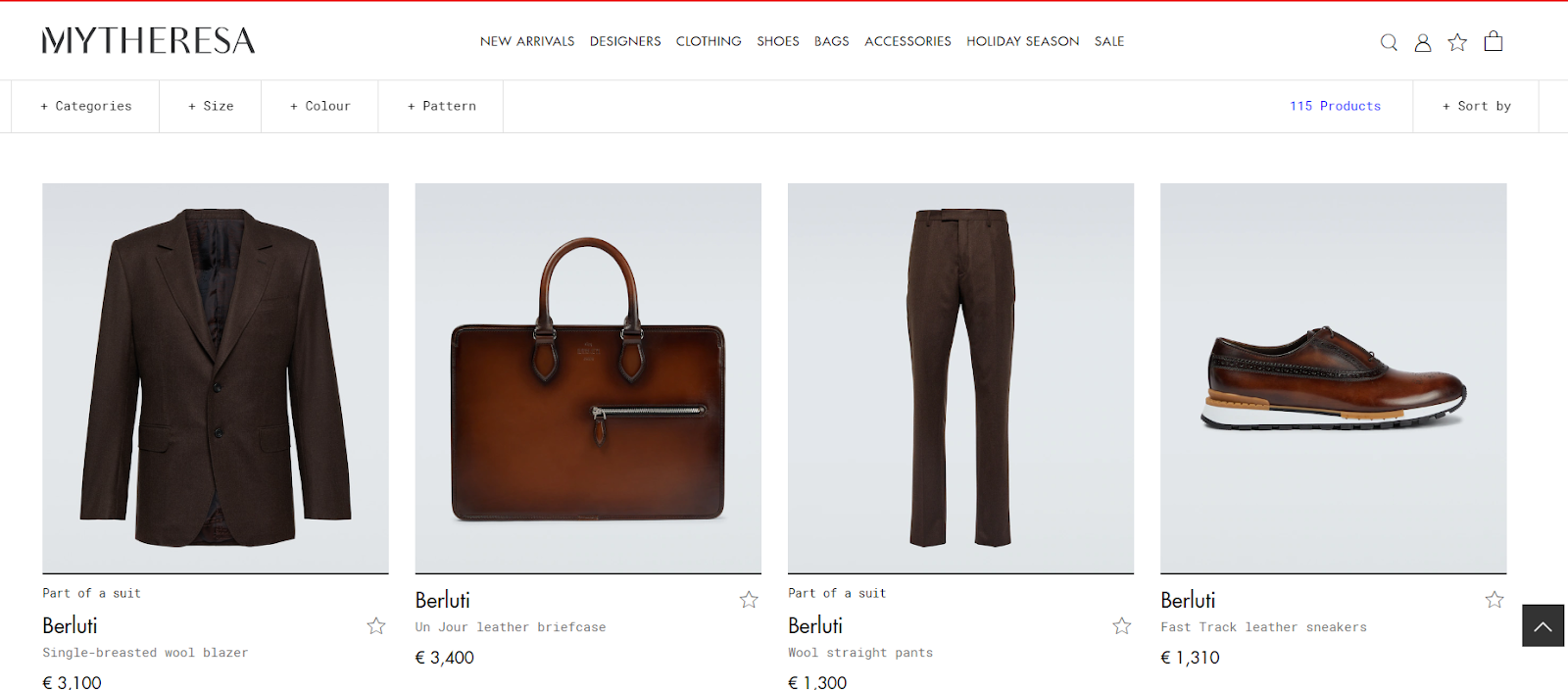 Berluti dropshipping discount