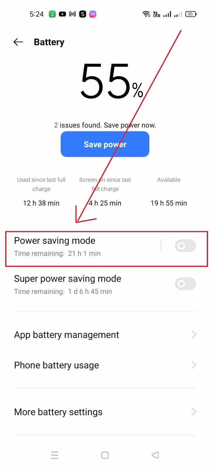 How to Fix Instagram Keeps Crashing - Power Saving Mode