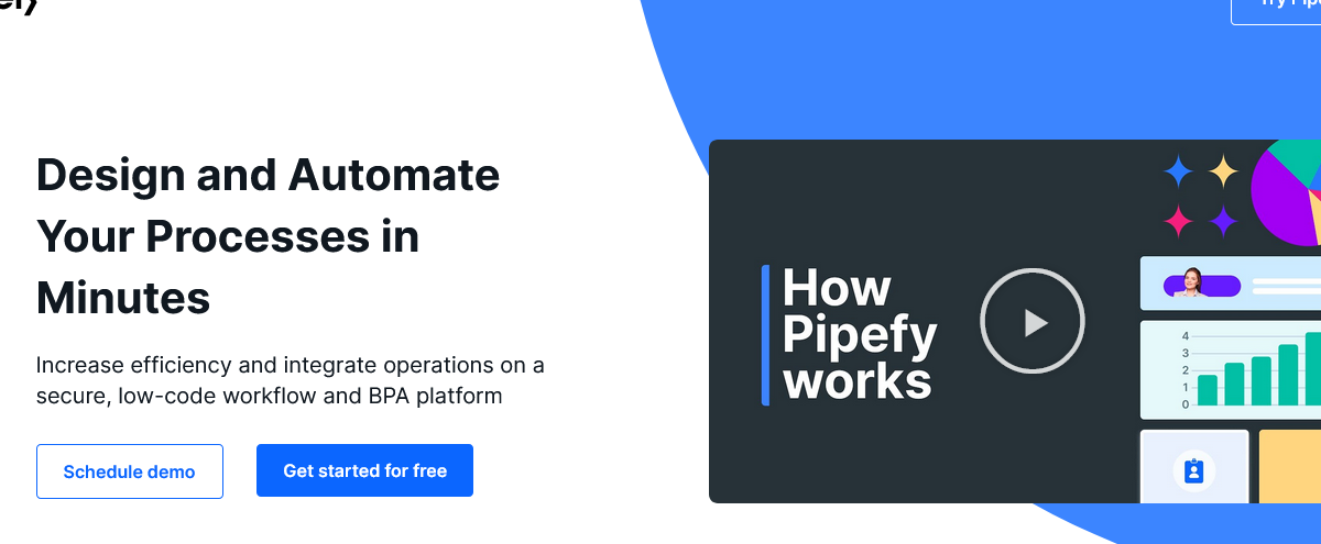 image showing Pipefy as workflow process software