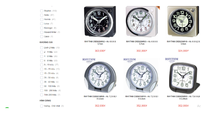 Đồng hồ Minh Tường luôn bán đồng hồ để bàn với mức giá rẻ hơn thị trường chung