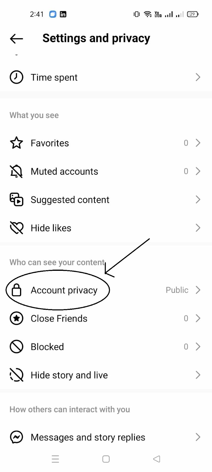 Invite Collaborator - Account Privacy